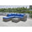 Patio Sofa With Cushions