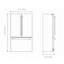 Kucht 35.75 in. W Built-In French Door Refrigerator-1623114756