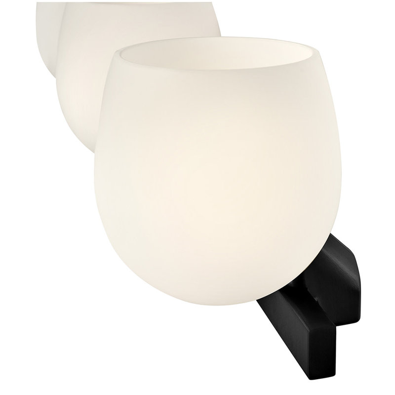 Mae 3 - Light Vanity Light, Black
