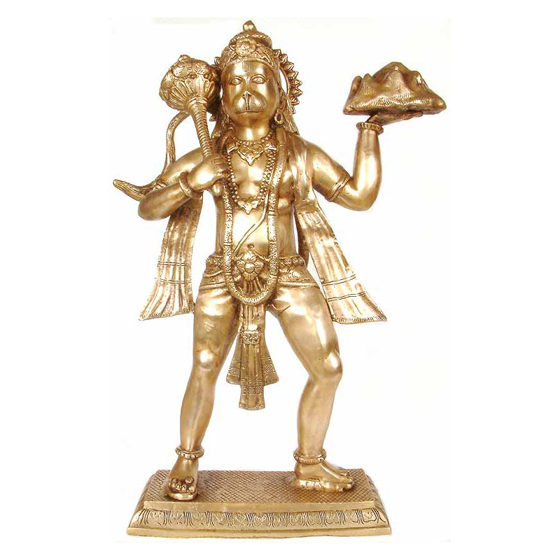 Lord Hanuman avec le mont Sanjivani