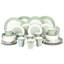 32pc Herringbone Sage Green