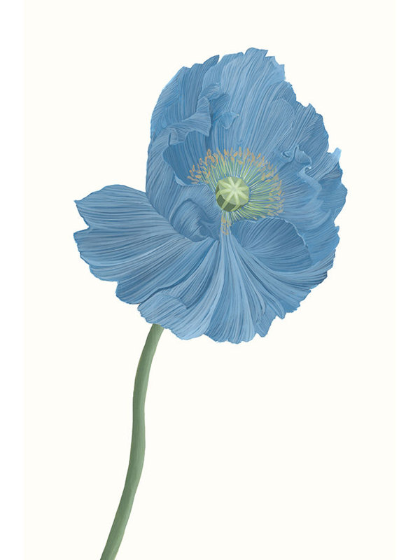 Everything Will Be Fine I Painting by Helen Parker, 45" H x 30" W, Image Brush Gel