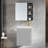 15.95" Wall-Mounted Bathroom Vanity with Ceramic Top-96138766