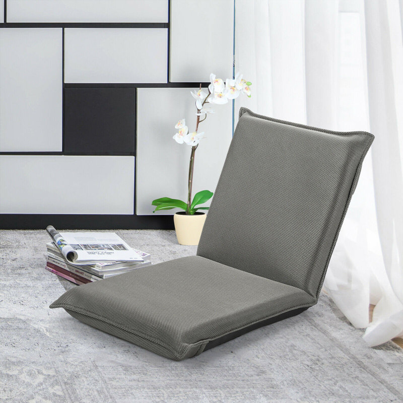 Trule Reclining Floor Game Chair, Gray