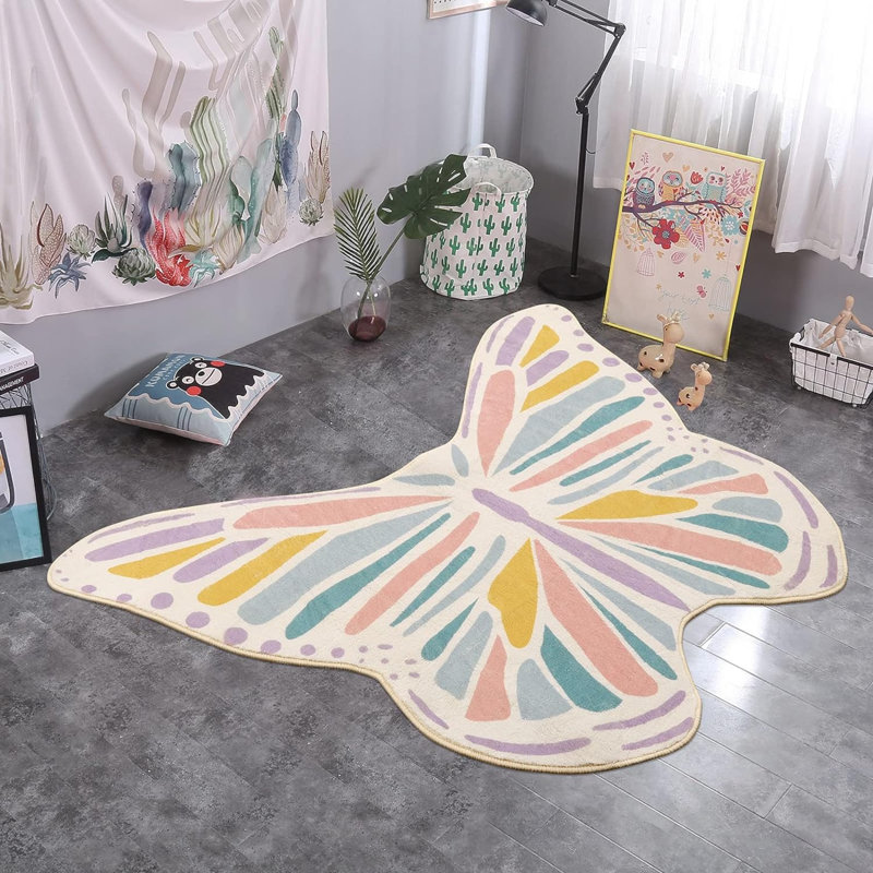 Tapis en laine Novelty Geomar, Nouveauté 3 pi x 4 pi