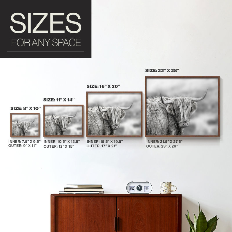 Roaming Isle of Skye -Framed Print - Restickable, Walnut, 22" H x 28" W