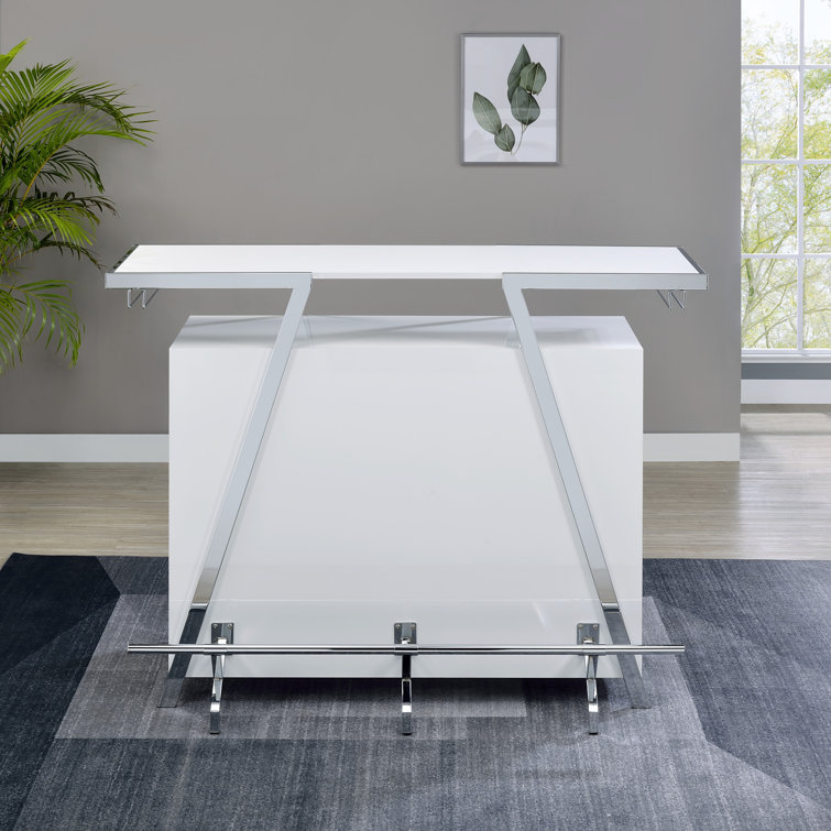Caydae LED Bar Cabinet with Wine Storage