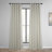 Iohannes Vintage Textured Faux Dupioni Rod Pocket Silk Blackout Curtains - Single Panel Drapes-1642994170-1699217503
