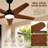 52" Modern Solid Wood Ceiling Fan with Light-881423416-881423558