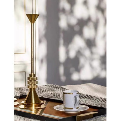 Metal Tabletop Candlestick