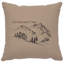 Coussin Wooded River Image - Mountain Time - Coton chrome-1183086531