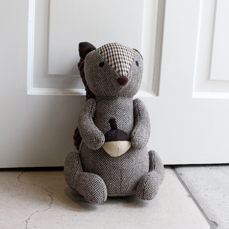 Squirrel Fabric Door Wedge
