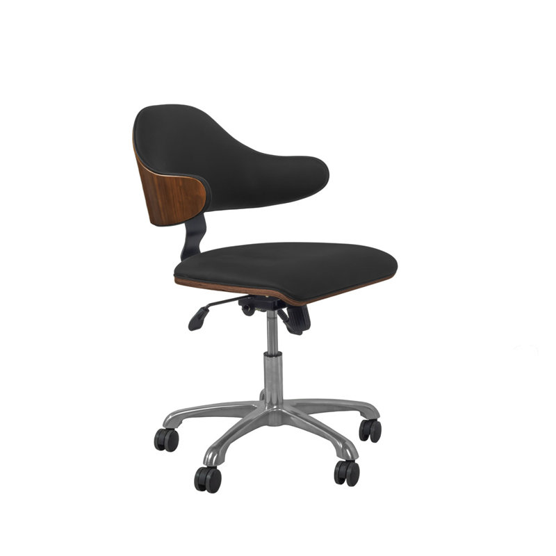 Camare Desk Chair, Walnut