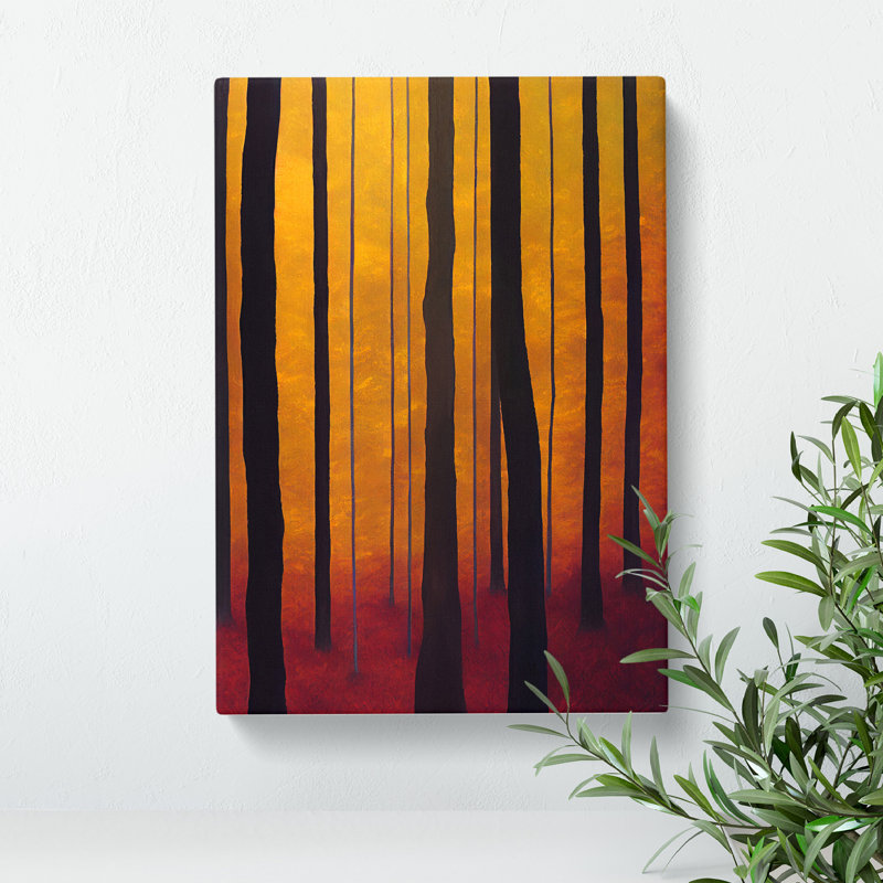Boho Forest - Wrapped Canvas, 50cm H x 35cm W x 3cm D