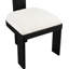 Chaise rembourrée en tissu texturé Lorello-75291333-74080301