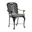 Chaise avec accoudoirs en aluminium Provance - Terre antique-83260217-83260219-83260235