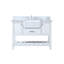 Meuble-lavabo simple 48 po avec dosseret Pelaghia-57367802