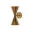 Lomnick Sconce-Burnt Brass