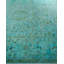 Overdyed, One-of-a-Kind Hand-Knotted Area Rug - Blue, 9' 1" x 12' 3"