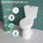 21" Extra Tall Toilet for Seniors, Compact High Toilet 1.0/1.28 GPF Tornado Dual Flush, MAP 1000g
