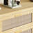 Rattan Storage Dresser With 6 Drawers, Wooden Cabinet For Bedroom & Living Room-1468478717-1468478719
