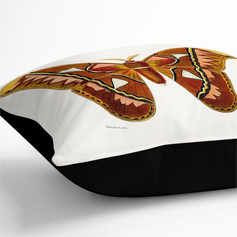 Square Throw Cushion, Black, 55 x 55 cm