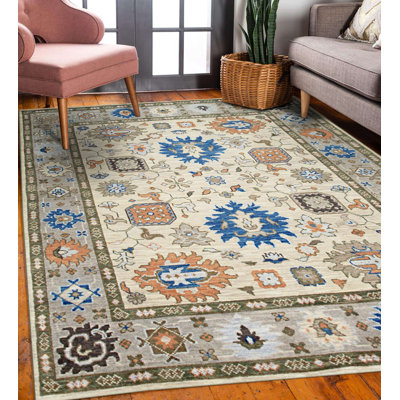 Tapis traditionnel en laine noué à la main Enchanting
