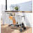 Metal Bar Cart