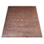 Tapis Manns en laine tissée à la main, écologique - 122 x 183 cm, rectangulaire, brun clair, uni, épais et à poils longs, antidérapant, idéal pour le salon et la chambre.-130704255-69546992