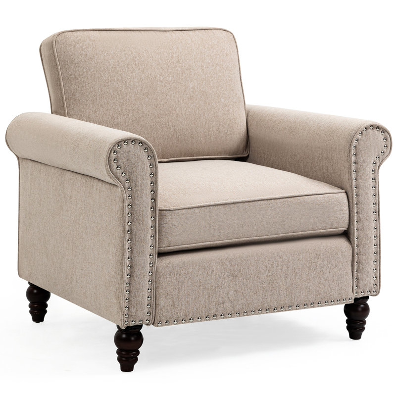 Chaise d'appoint Modern Living P 23,31 po, H 31,21 po, L 46,49 lb