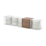 Lemongrass Sage Scented Tealight Candle with Plastic Holder