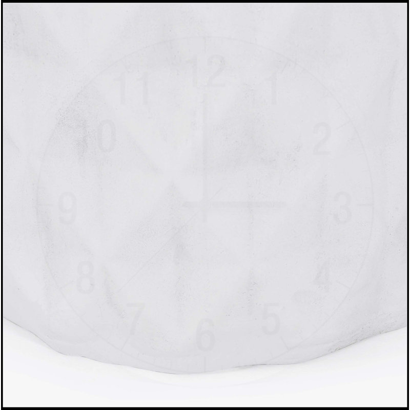 Table d'appoint d'extérieur en béton léger avec design géométrique et fonctionnalité portable
