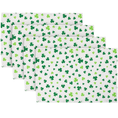 Polyester Floral Rectangle Placemat