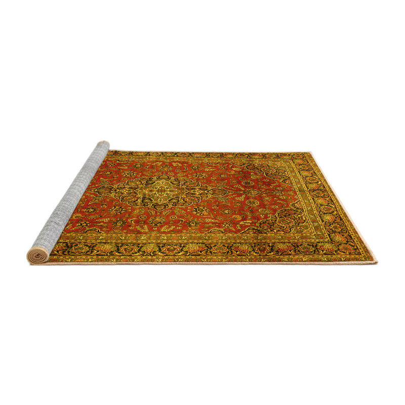 Anslem Performance Oriental Indoor Rug, Square 3'