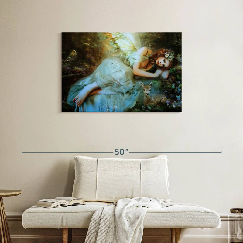 Kelan Spring Fairy, 24" H x 36" W