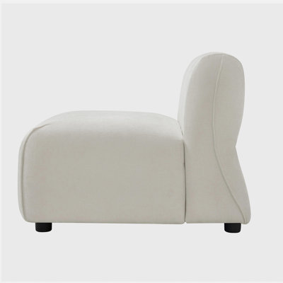 Chaise d'appoint rembourrée Modern