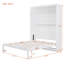 Lit escamotable mural Murphy avec tablettes-1712793912
