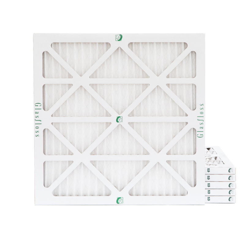 Filtres à air plissés Glassfloss ZL MERV 10, H 12 po x l 12 po x P 1 po