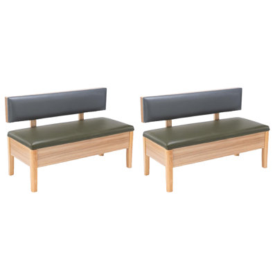 Banc de rangement pour restaurant