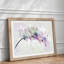 Colourful Orchids in Abstract - Framed Print-55686070-55686071