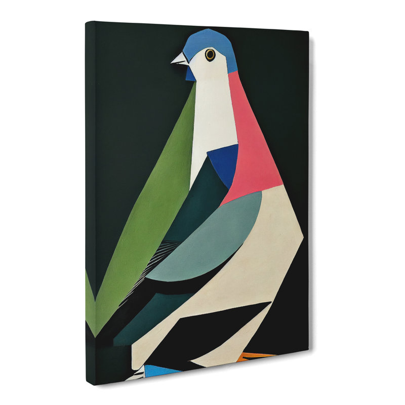 Fennia Pigeon Abstract Vol.1 - Wrapped Canvas, 50cm H x 35cm W x 3cm D