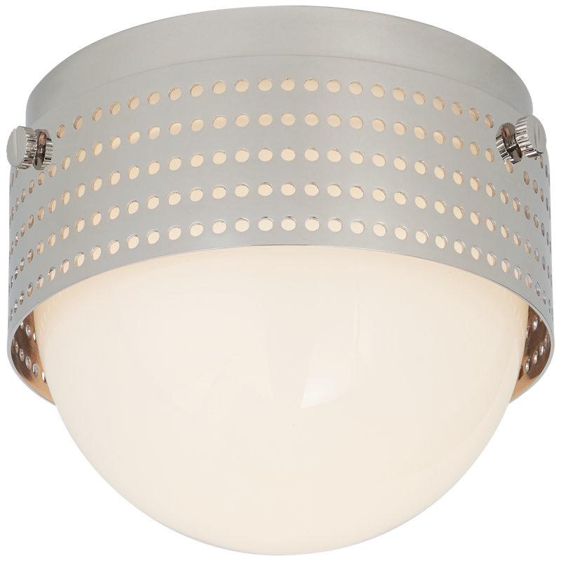 Kelly Wearstler Precision 4.5" Solitaire, Polished Nickel