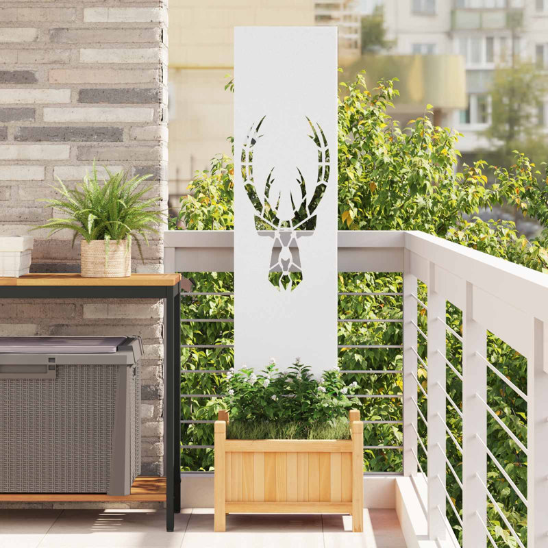 vidaXL Garden Privacy Screen Partition Outdoor Decor Modern Decorative Barrier