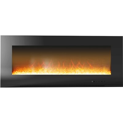 Metropolitan Wall Mount Electronic Fireplace -  Cambridge, CAM56WMEF-1BLK