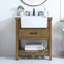 Meuble-lavabo simple 30 po Pelaghia-57367885