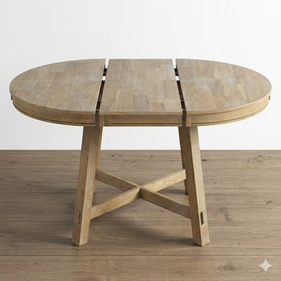 42"-58" Extenable Farmhouse Dining Table