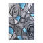 Tapis décoratif bleu / gris Sioar-1111707986