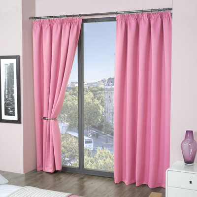 Cozine Pencil Pleat Blackout Thermal Curtains