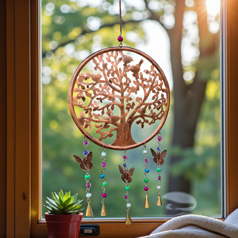 Carillon papillon Tree of Life - or fourmi