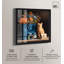 Chat, cabas bleu marine, Art Shadowbox par Art Remedy-120051007-120051010